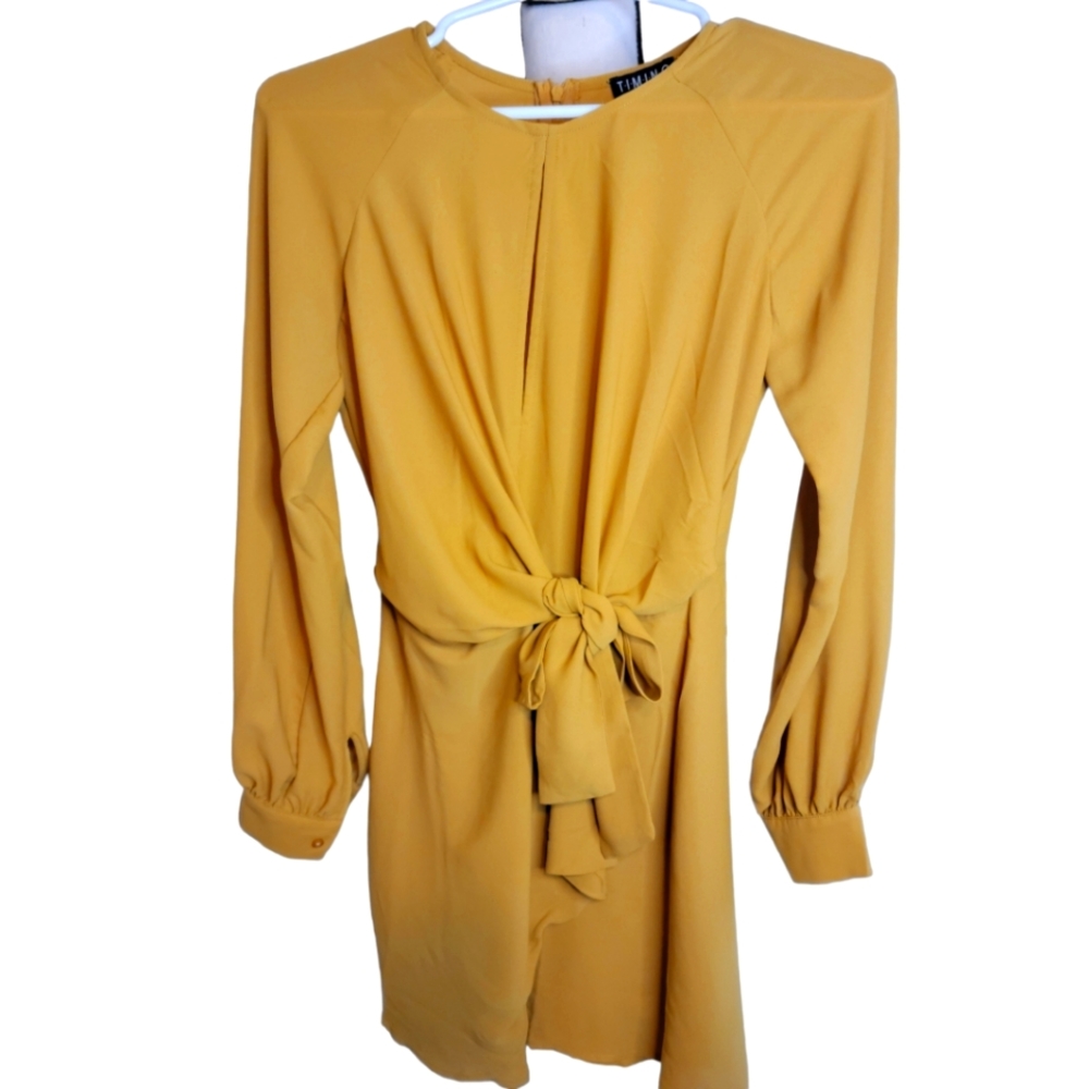 NWOT Mustard dress S